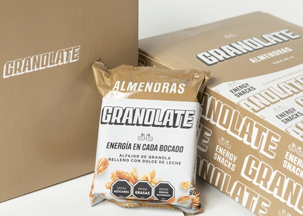 Caja x 12 Alfajores de Almendras — Energía que no para - Imagen 2